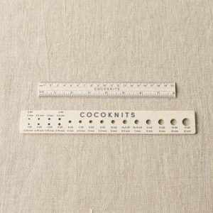 Ruler and Needle Gauge Set