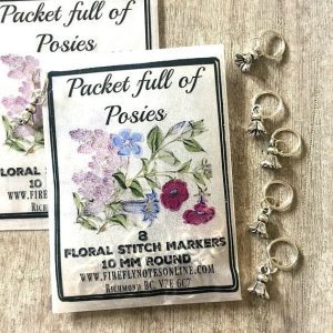 Packet of Posies prjónamerki