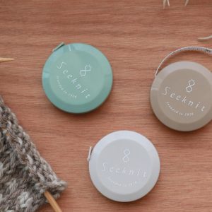 Seeknit inndraganlegt málband - 3 litir