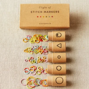CocoKnits Flight of Stitch Markers - prjónamerkjasett