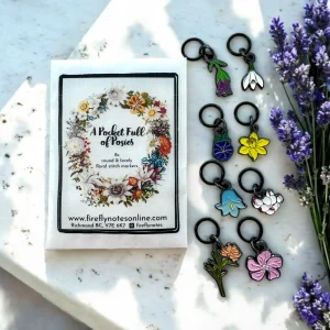 Pocket Full of Posies prjónamerki