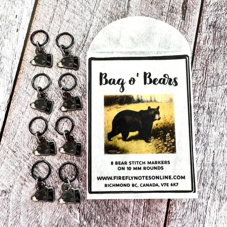 Bag o Bears prjónamerki